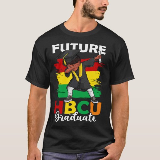 T-shirt Future HBCU Graduate Happy Last Day Of School Blac (Devant)