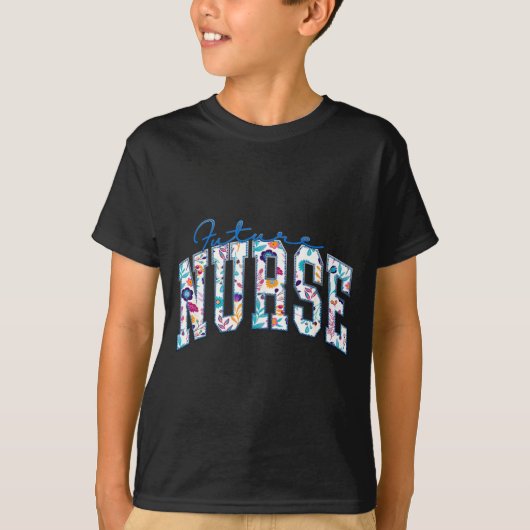 T-shirt Future infirmière drôle Étudiante en école d'infir (Devant)