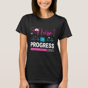 T-shirt Future Infirmière Jolie Infirmière en Progrès Étud