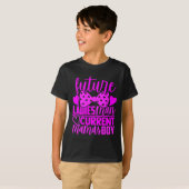 T-shirt Future Ladies Man Current Mamas Boy Valentine Son  (Devant entier)