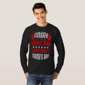 T-shirt Future Ladies Man Current Mama's Boy Valentine's D (Devant entier)