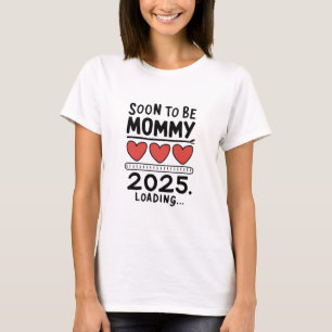 T-shirt Future Maman 2025 Maman en Route Promotion Maman