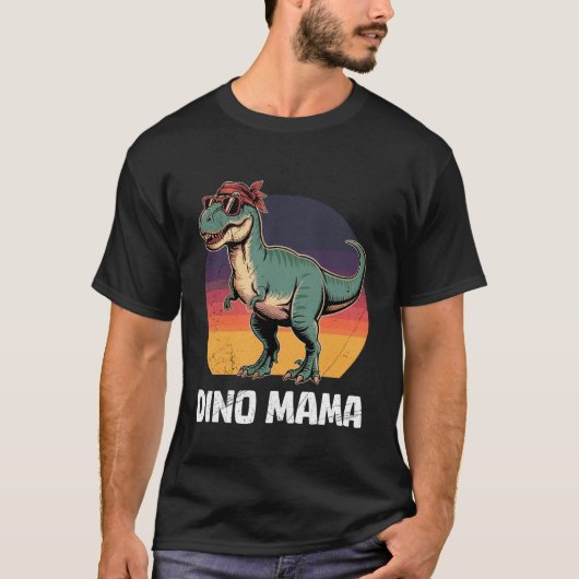 T-shirt Future maman Dino MAMAN Future maman Funny Enceint (Devant)