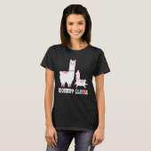 T-shirt Future Maman Llama Drôle Bientôt Maman (Devant entier)
