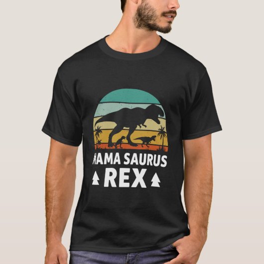 T-shirt Future Maman Mama Saurus REX Drôle Grossesse 1 (Devant)