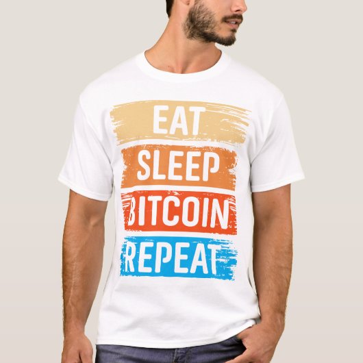 T-shirt Future Millionaire Bitcoin Humor Cryptocurrency  (Devant)