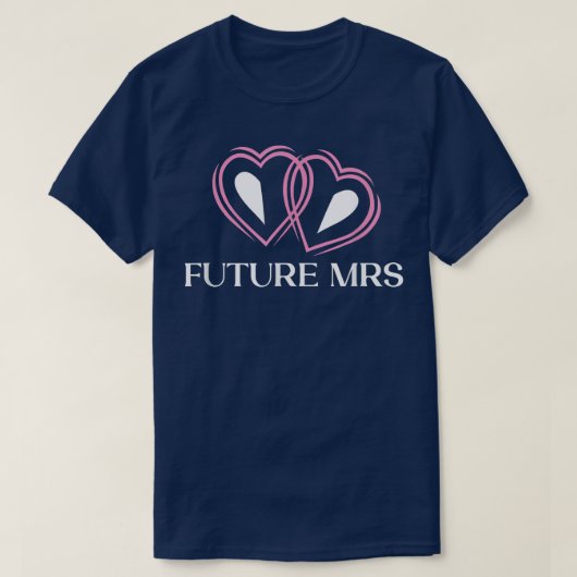 T-shirt Future Mme Fête de mariage de la future mariée  (Design devant)