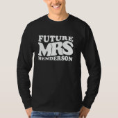 T-shirt Future Mme Henderson Enterrement de Vie de Jeune F (Devant)