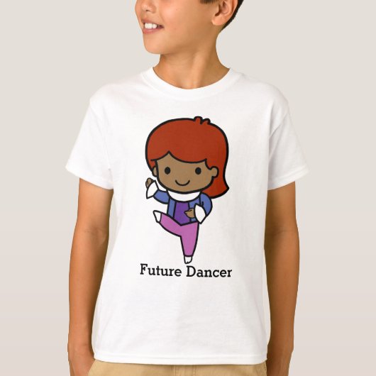 T-shirt Future Muse Dancer, jazz / ballet (Devant)