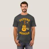 T-shirt Future Musician Musical Inspiration Young Music Lo (Devant entier)