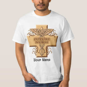T-shirt Future Nurse Cross Caduceus