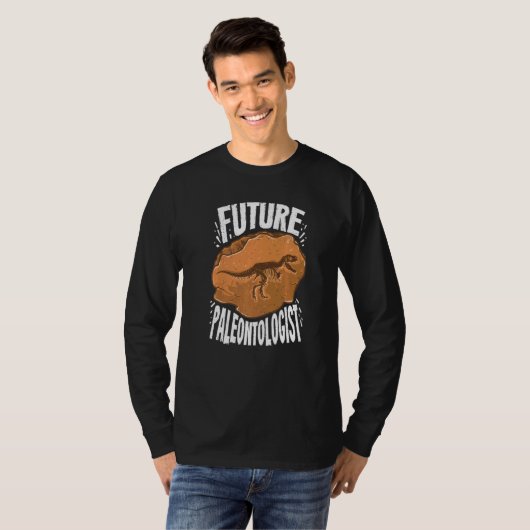 T-shirt Future Paleontologist Paleontology Dinosaurs Fossi (Devant entier)