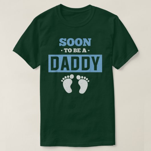 T-shirt Future Papa Baby Faire-part Bientôt Être Un Papa P (Design devant)