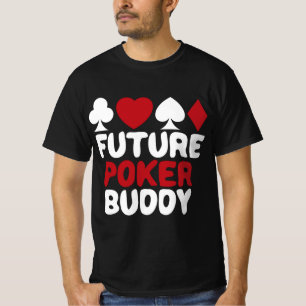 T-shirt Future Poker Joueuse Buddy Baby Garçon fille migno