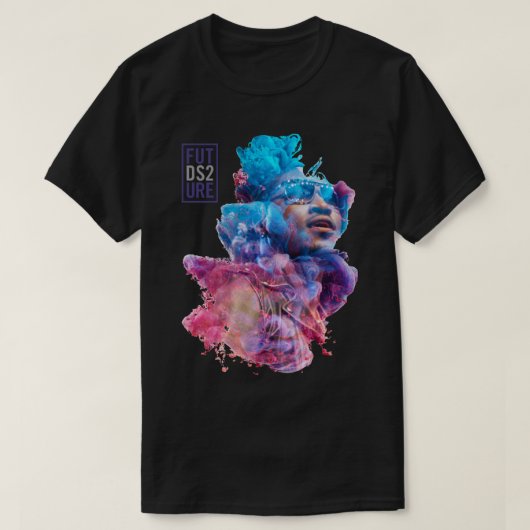 T-shirt Future Portrait + DS2 Dirty Sprite 2 Classic T-Shi (Design devant)