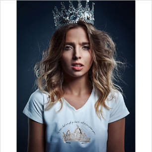 T-shirt Future reine au diadème brisé