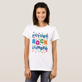 T-shirt Future Rock Climber Escalade Bouldering (Devant entier)