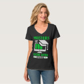 T-shirt Future Social Worker Masters Of Social Work MSW Gr (Devant entier)