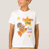 T-shirt Future Star Graduation - 2025 Grad Rocket (Devant)