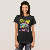 T-shirt Future Surveyor Bright Retro Rainbow Surveyors Tra (Devant entier)