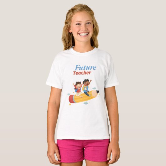 T-shirt Future Teacher (Devant entier)