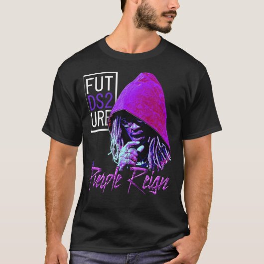 T-shirt Future The Purple Reign Tour   (Devant)