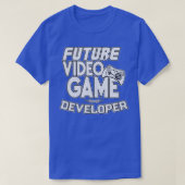 T-shirt Future Video Game Developer  Cool Gaming  (Design devant)