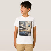 T-shirt Future Voyage : Explorez Demain (Devant entier)