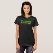 T-shirt FUTURE WEREWOLF Folklore Animal Science Fiction Ha (Devant entier)