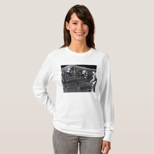 T-shirt Futures missions d'exploration spatiale (Devant entier)