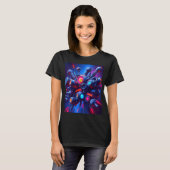 T-shirt futuriste Cyber Tech (Devant entier)