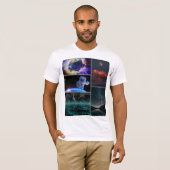 T-shirt Futuriste de Dieu (Devant entier)