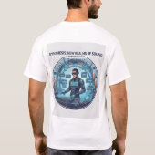 T-shirt Futuristic DJ Lab Tee – Science Meets Sound (Dos)