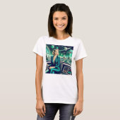 T-shirt Futuristic Transportation (Devant entier)