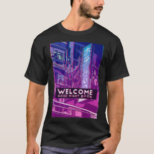T-shirt Futuristic waporwave Aesthetic Style japonais