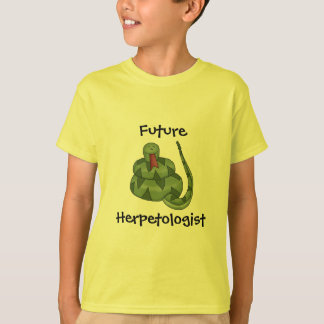 T-shirt Futurs enfants mignons d'amant de serpent de
