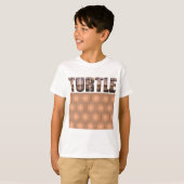 T-shirt Fuzzy Express® Turtle Poster de animal (Devant entier)