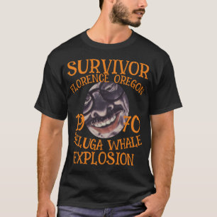 T-shirt FW HG SL survivante de l'explosion de baleine de l