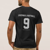 T-shirt FWFL tee-shirt noir (Dos)