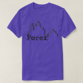 T-shirt fx forex traders de devises trading letterin (Design devant)