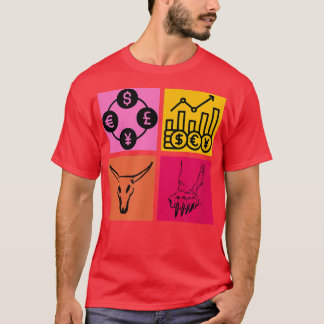 T-shirt FX Trader Forex trading Bull Bear