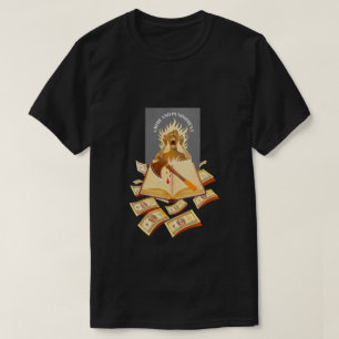 T-shirt Fyodor Dostoevsky, Citation crime et punition