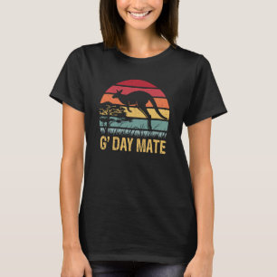 T-shirt G-Day Mate Kangaroo Aussie Australie Roo G-Day Mat