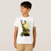 T-shirt G est pour Giraffe (Devant entier)