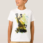 T-shirt G est pour Giraffe (Devant)