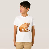 T-shirt G est pour Gold et White Marmoset (Devant entier)
