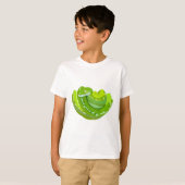 T-shirt G est pour Green Tree Python (Devant entier)