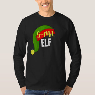 T-shirt G-Ma Elf Matching Family Group Christmas Party Paj