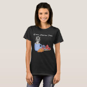 T-shirt G’mar Chatima Tova Café, grenades, Figues (Devant entier)