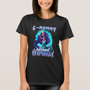 T-shirt G Mommy Of The Birthday Mermaid Matching Family Pa